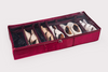 Under Bed Footwear Organiser - Crimson