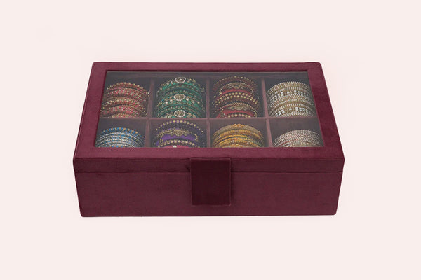 Bangle Box - Maroon