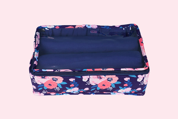Bangle/ Watch Organiser – Blue Garden (2R)