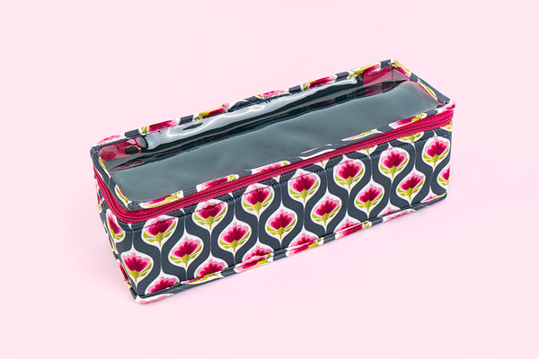 Bangle Watch Organiser – Purple Bloom (1R)