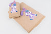 Bunny Towel Napkin Set - Beige