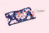 Cell Phone Pouch – Blue Garden (Hook)
