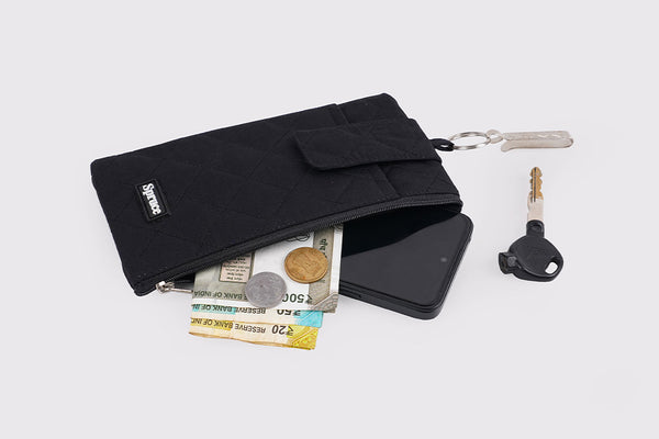 Cell Phone Pouch – Charcoal (Hook)