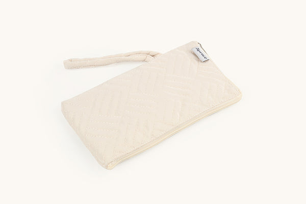Cell Phone Pouch – Cream