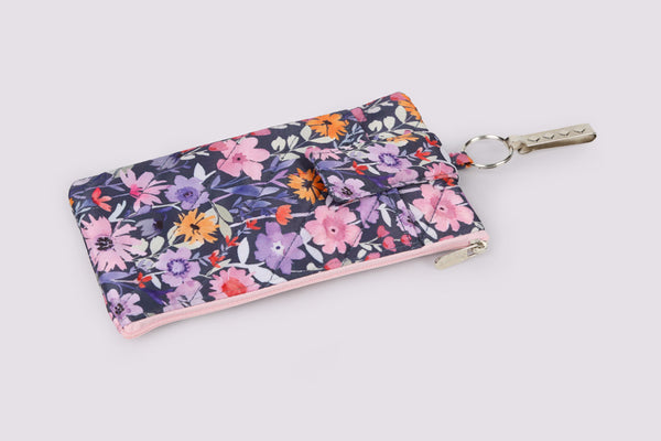 Cell Phone Pouch – Lavender Lush (Hook)