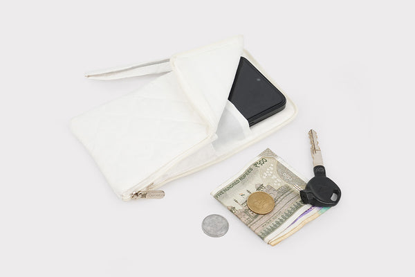 Cell Phone Pouch – Pearl