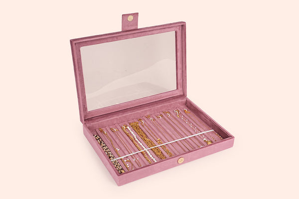 Chain Box - Old rose