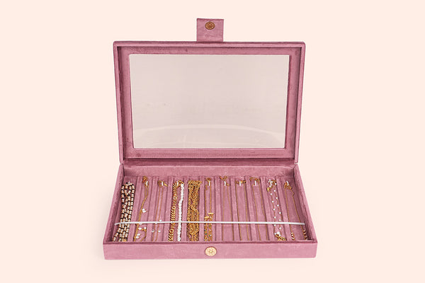 Chain Box - Old rose