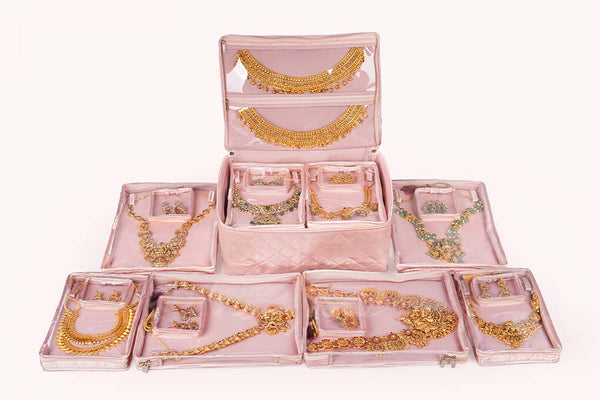 Jewellery Organiser (8P 2XL) - Champagne Pink