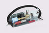Transparent Wide Access Travel Organiser - Charcoal