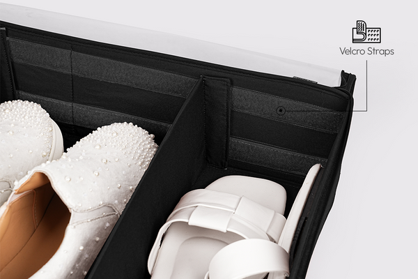 Under Bed Footwear Organiser - Charcoal