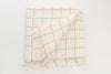 Checks Bath Towel - White