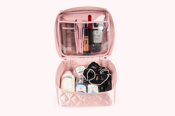 Cosmetic Organiser (Vanity) - Champagne Pink