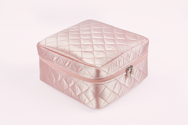 Cosmetic Organiser (Vanity) - Champagne Pink