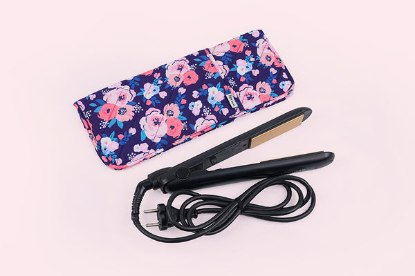 Curling and Flat Iron Cover – Blue Garden