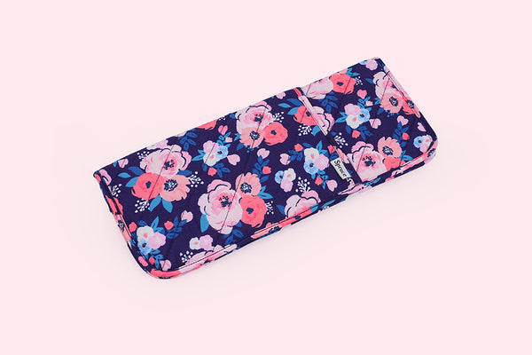 Curling and Flat Iron Cover – Blue Garden