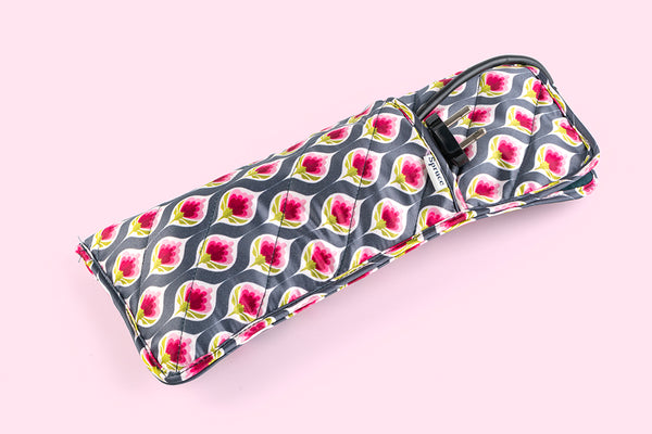 Curling and Flat Iron Cover – Purple Bloom