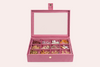 Double decker jewellery box - Old rose
