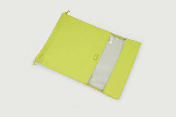 Drawstring Shoe Bag - Avocado
