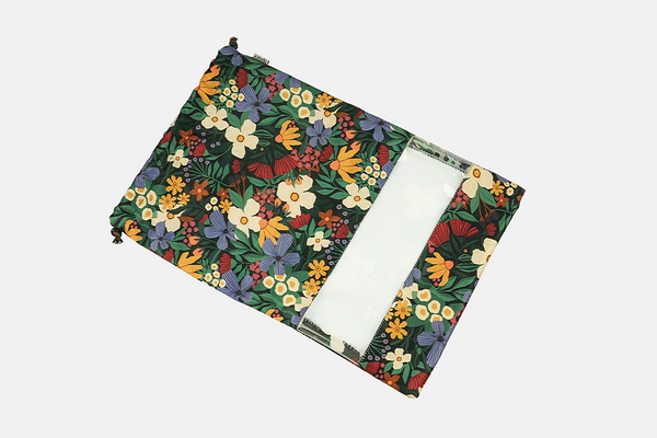 Drawstring Shoe Bag - Petal Poetry