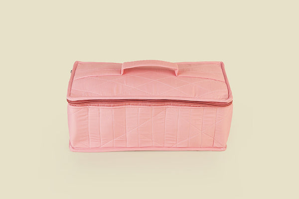 Earring Organiser - 12 Detachable pouch (Blush Pink)