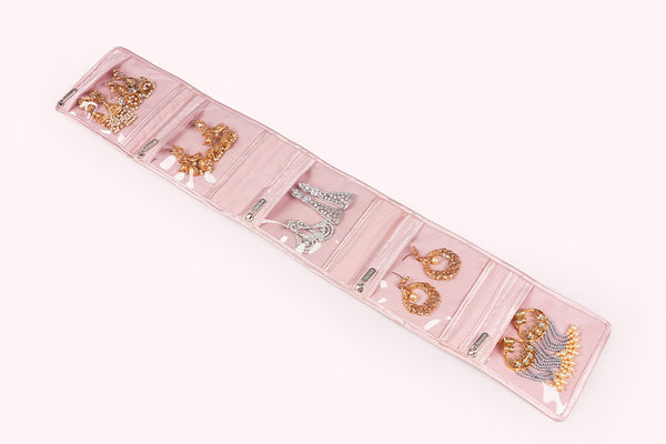 Earring Organiser (Foldable) - Champagne Pink