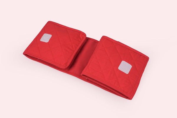 Earring Organiser (Foldable) - Scarlet