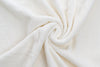 Embroidered bath towel - 3D Flower White