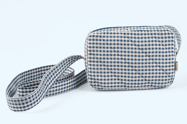 Everyday Sling Bag - Blue Checks