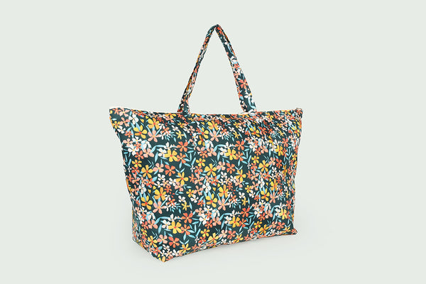 Foldable Shopping Bag - Daisy Delight