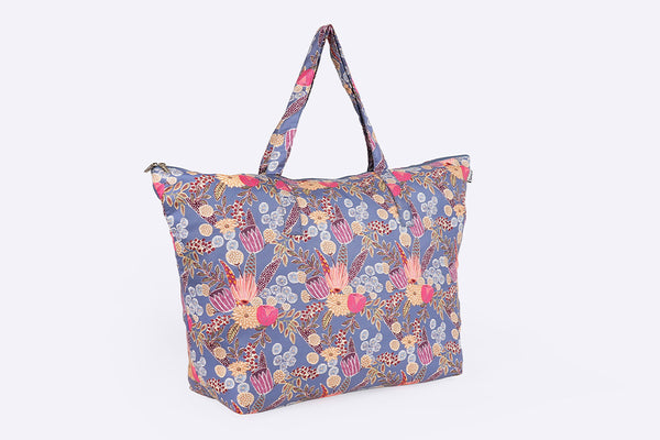 Foldable Shopping Bag - Wildflower