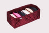 Innerwear Organiser (6 Compartments) - Crimson