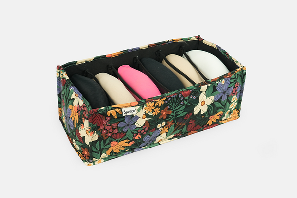 Innerwear Organiser (6 Compartments) - Petal Poetry