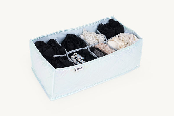 Innerwear Organiser (8 Compartments) - Crystal cloud