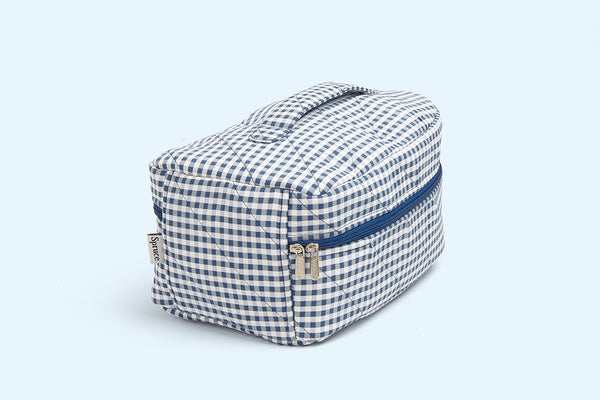Iron Organiser - Blue Checks