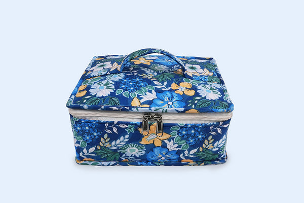 Jewellery Organiser - 4 Detachable pouch ( Moonlit Garden )