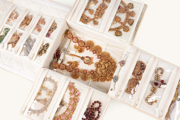 Jewellery Organiser - Big (BJ4) Cream