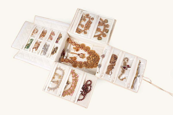 Jewellery Organiser - Big (BJ4) Cream