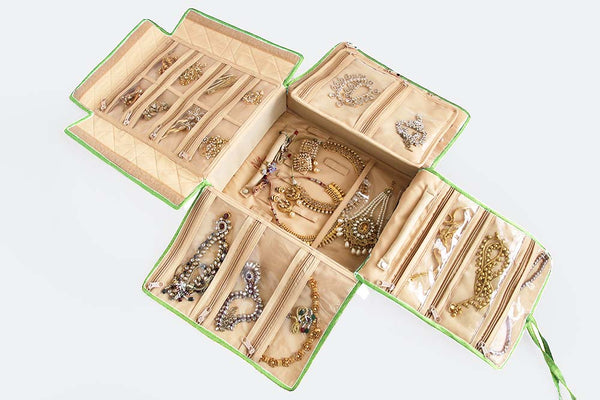 Jewellery Organiser - Big (BJ4) Mint drops