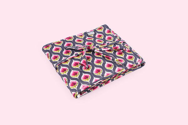 Jewellery Organiser (4 Flap) - Purple bloom