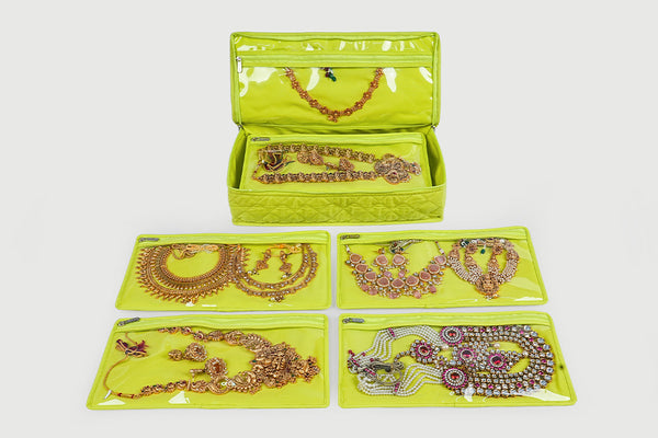 Jewellery Organiser (5P BIG) - Avocado