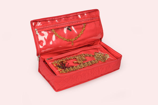 Jewellery Organiser (5P BIG) - Scarlet