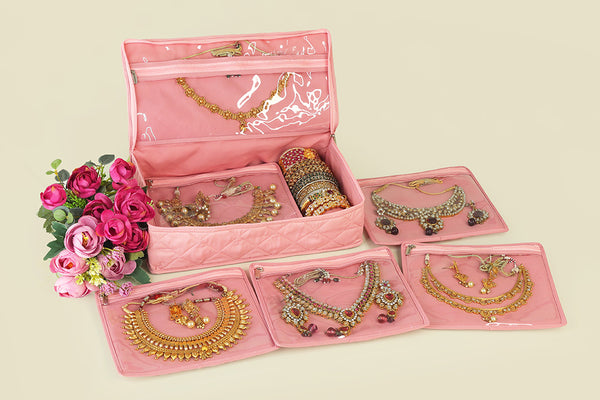 Jewellery Organiser (5P Bangle) – Blush Pink