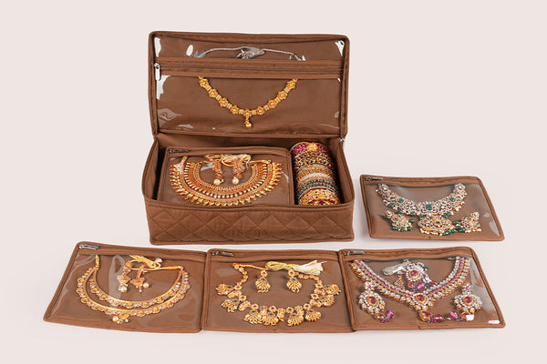 Jewellery Organiser (5P Bangle) – Chocolate