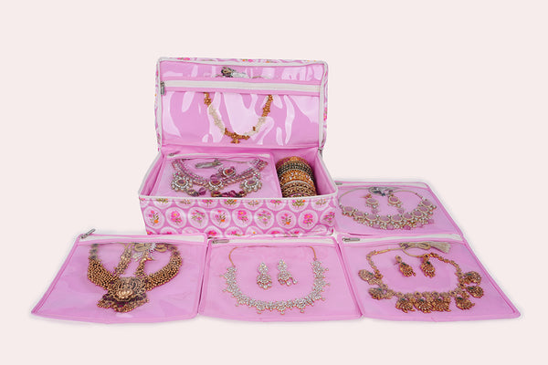 Jewellery Organiser (5P Bangle) – Pink Rush