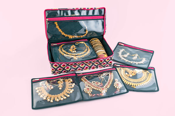 Jewellery Organiser (5P Bangle) – Purple Bloom