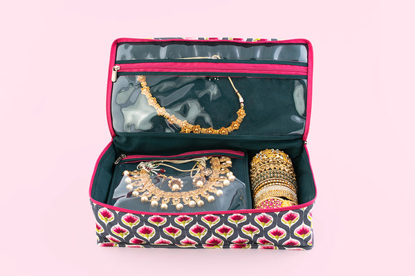 Jewellery Organiser (5P Bangle) – Purple Bloom