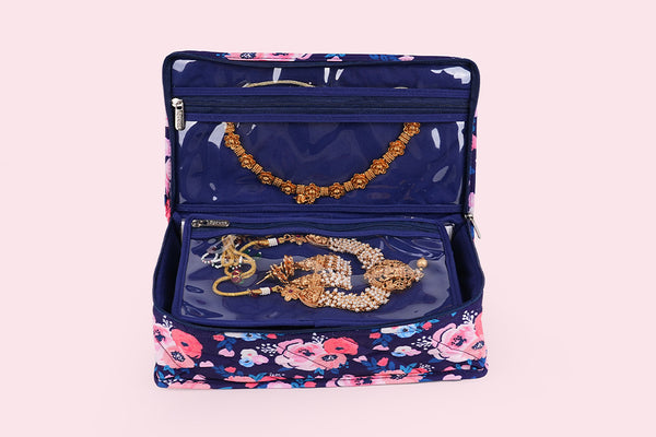 Jewellery Organiser (5P) - Blue Garden