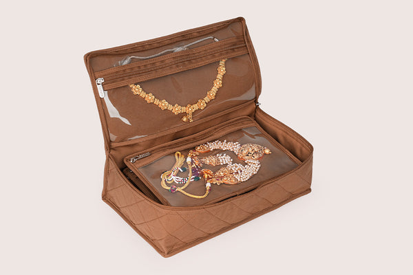 Jewellery Organiser (5P) - Chocolate