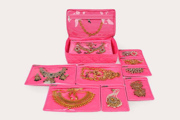 Jewellery Organiser (7P) - Rose milk